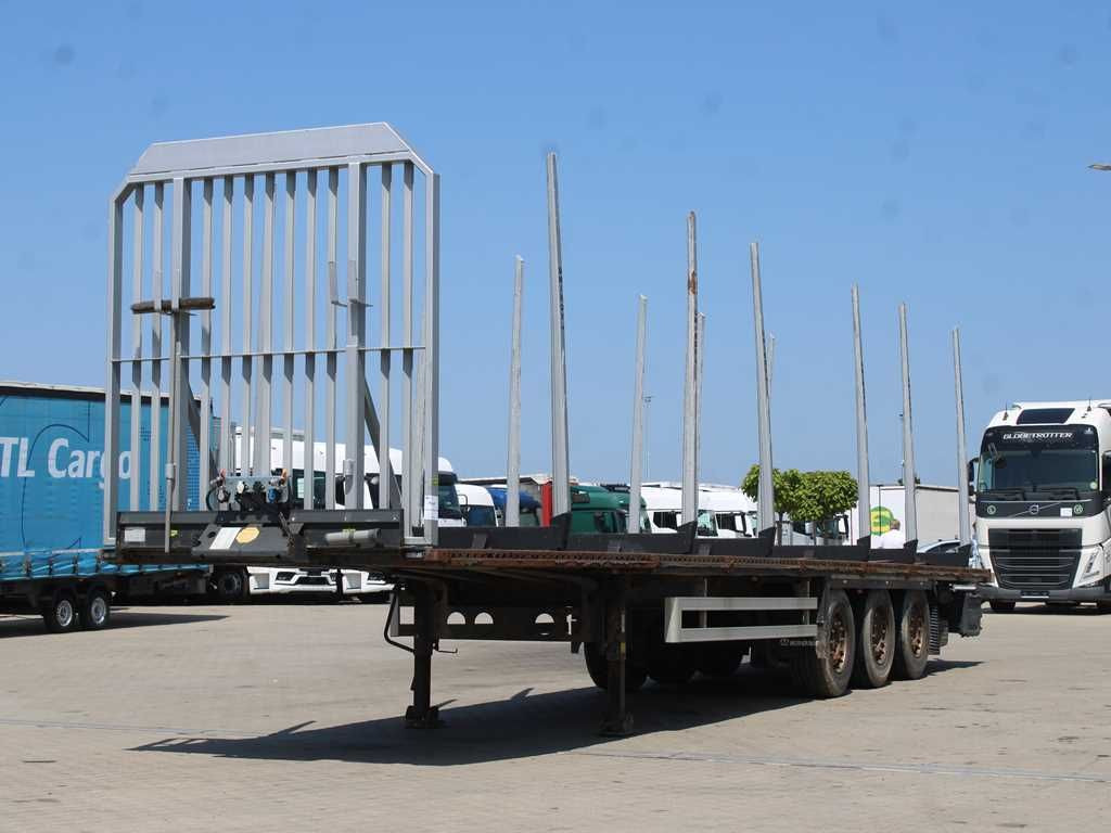 Krone PROFILINER, LIFTING AXLE, SAF - Timber semi-trailer: picture 1 Krone PROFILINER, LIFTING AXLE, SAF - Timber semi-trailer: picture 1