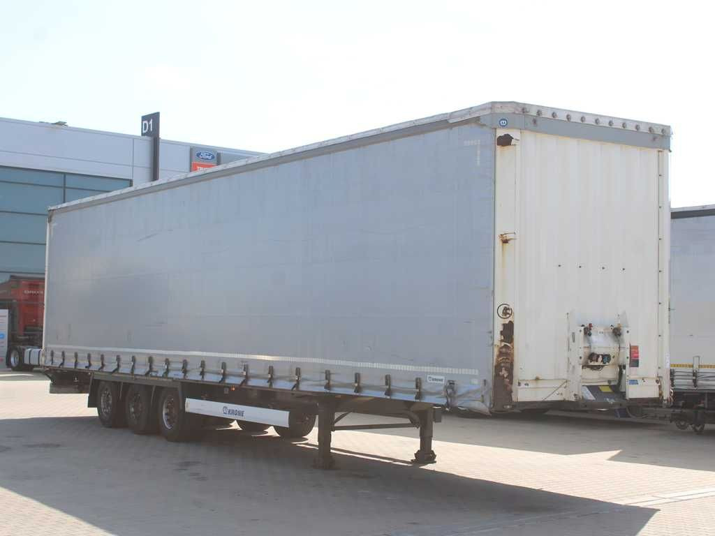 Krone SD 04, LOWDECK, LIFTING AXLE, SAF, LIFTING ROOF - Curtainsider semi-trailer: picture 2 Krone SD 04, LOWDECK, LIFTING AXLE, SAF, LIFTING ROOF - Curtainsider semi-trailer: picture 2