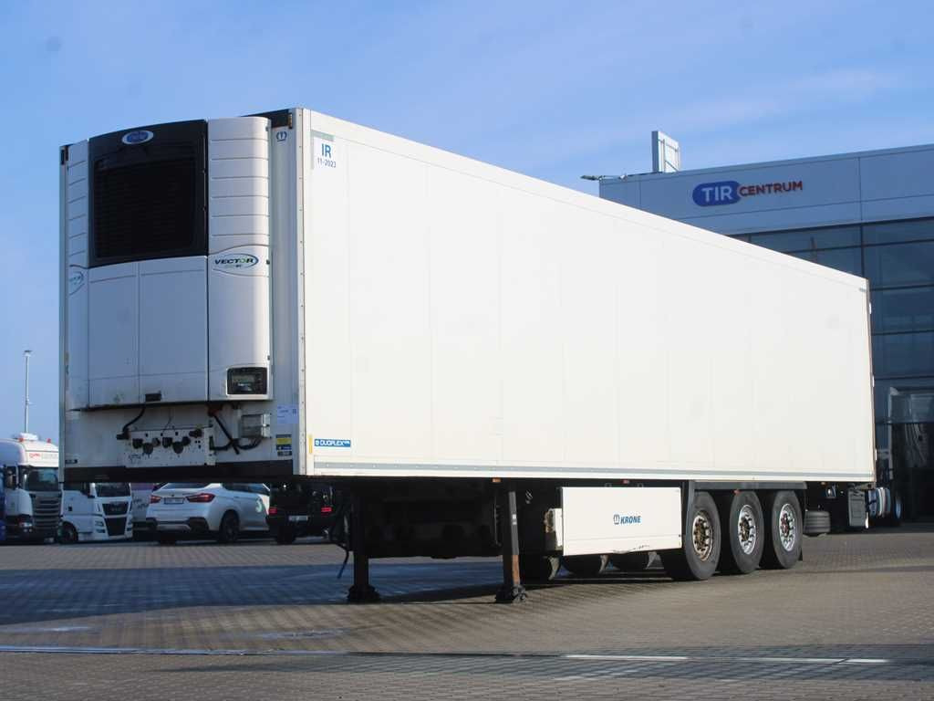 Krone SD, LIFTING AXLE, DOUBLE CHAMBER, VECTOR 1950MT - Refrigerator semi-trailer: picture 1 Krone SD, LIFTING AXLE, DOUBLE CHAMBER, VECTOR 1950MT - Refrigerator semi-trailer: picture 1