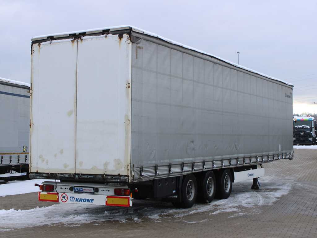 Krone SD, LOWDECK, MULTILOCK, LIFTING AXLE, LIFTING ROOF - Curtainsider semi-trailer: picture 4 Krone SD, LOWDECK, MULTILOCK, LIFTING AXLE, LIFTING ROOF - Curtainsider semi-trailer: picture 4