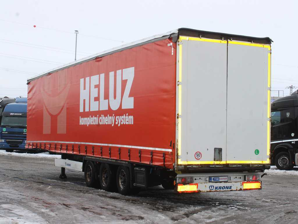 Krone SD, LOWDECK, MULTILOCK, LIFTING AXLE, LIFTING ROOF - Curtainsider semi-trailer: picture 5 Krone SD, LOWDECK, MULTILOCK, LIFTING AXLE, LIFTING ROOF - Curtainsider semi-trailer: picture 5
