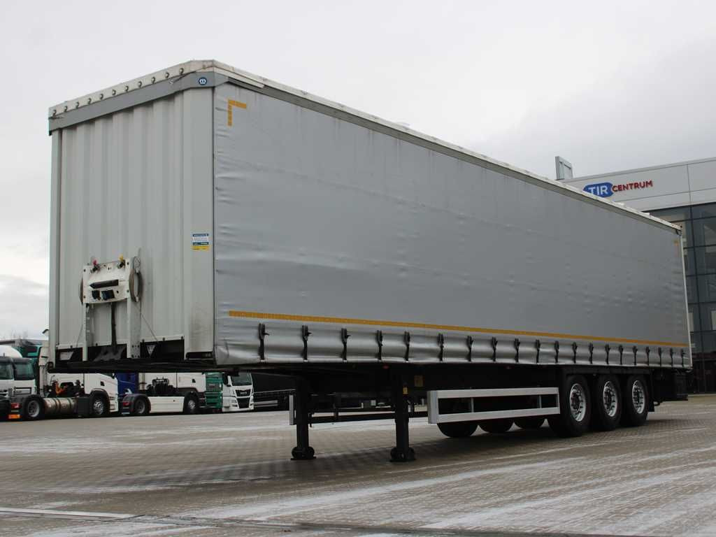 Krone SD, MULTILOCK, LIFTING AXLE - Curtainsider semi-trailer: picture 1 Krone SD, MULTILOCK, LIFTING AXLE - Curtainsider semi-trailer: picture 1