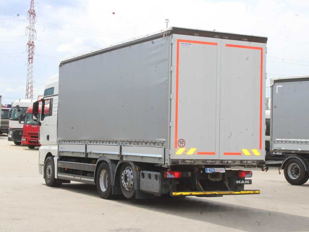 MAN TGS 26.440, 6X2, EURO 5, LIFTING AXLE + PV018H - Curtainsider truck: picture 4 MAN TGS 26.440, 6X2, EURO 5, LIFTING AXLE + PV018H - Curtainsider truck: picture 4