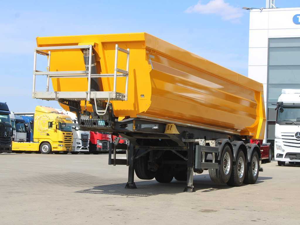 Meiller MHPS 15/27, SAF, LIFT AXLE, 30m³, SLIDING PIN FOR 4X2 AND 6X4 - Tipper semi-trailer: picture 1 Meiller MHPS 15/27, SAF, LIFT AXLE, 30m³, SLIDING PIN FOR 4X2 AND 6X4 - Tipper semi-trailer: picture 1