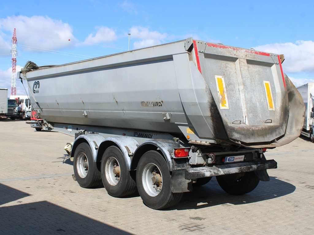Menci SA 700 R, LIFTING AXLE, SHUTTER ROOF 12m³ - Tipper semi-trailer: picture 4 Menci SA 700 R, LIFTING AXLE, SHUTTER ROOF 12m³ - Tipper semi-trailer: picture 4
