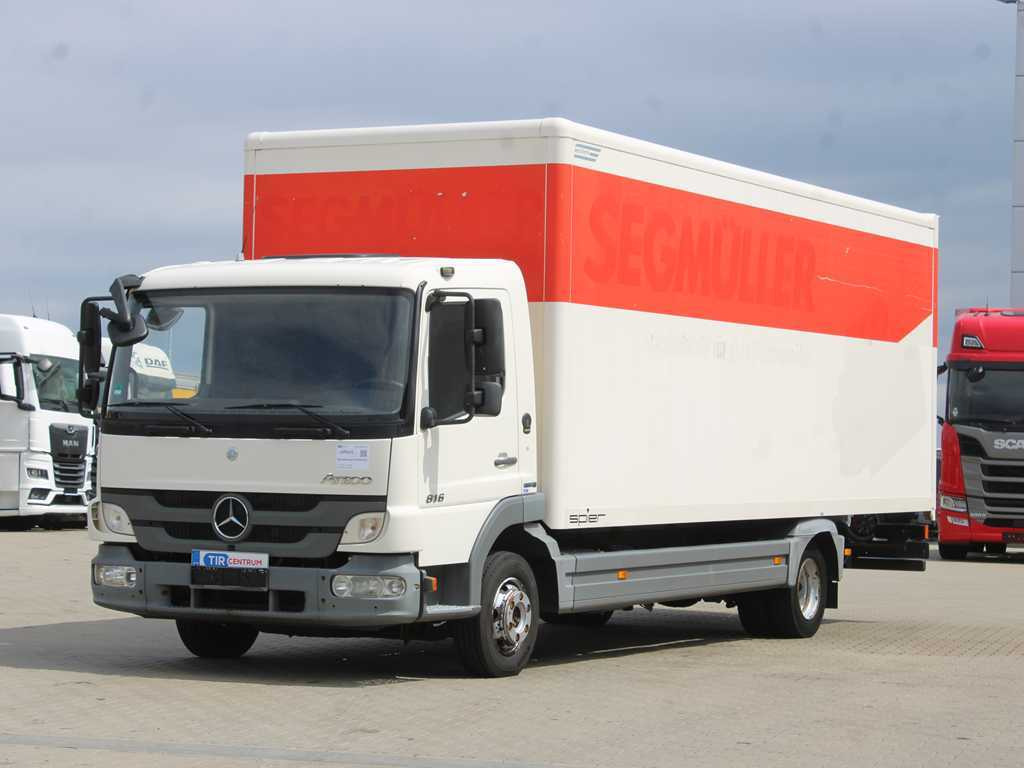 Mercedes-Benz ATEGO 816, EURO 5 - Box truck: picture 1 Mercedes-Benz ATEGO 816, EURO 5 - Box truck: picture 1