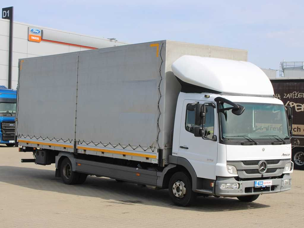 Mercedes-Benz ATEGO 816, EURO 5, TAIL LIFT, SIDEWALLS - Curtainsider truck: picture 2 Mercedes-Benz ATEGO 816, EURO 5, TAIL LIFT, SIDEWALLS - Curtainsider truck: picture 2