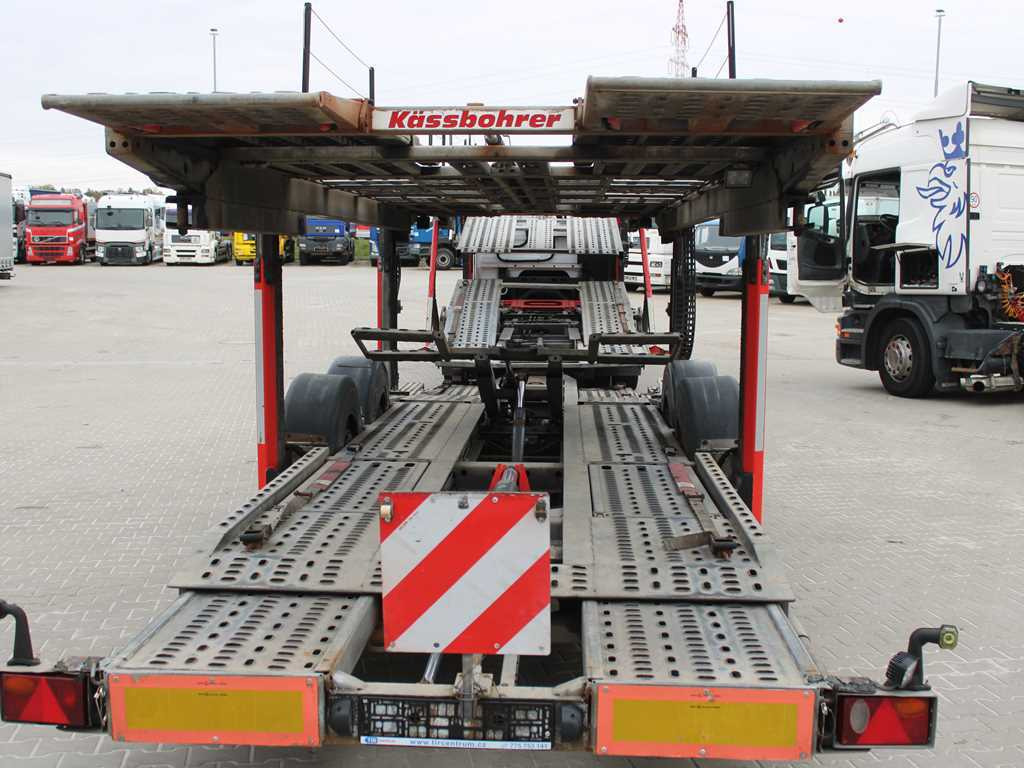 Autotransporter truck Mercedes-Benz Actros 1844, EURO 5EEV, RETARDER + KÄSSBOHRER METAGO (2006): picture 6