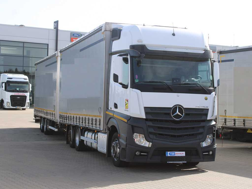 Mercedes-Benz Actros 2542, 6X2, EURO 6, AIR SUSPENSION + PANAV TV018H - Curtainsider truck: picture 3 Mercedes-Benz Actros 2542, 6X2, EURO 6, AIR SUSPENSION + PANAV TV018H - Curtainsider truck: picture 3