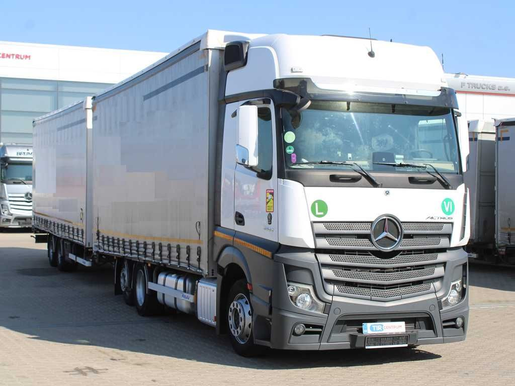 Mercedes-Benz Actros 2542,6X2,EURO 6,NAVIGATION+PANAV TVK18M - Curtainsider truck: picture 2 Mercedes-Benz Actros 2542,6X2,EURO 6,NAVIGATION+PANAV TVK18M - Curtainsider truck: picture 2
