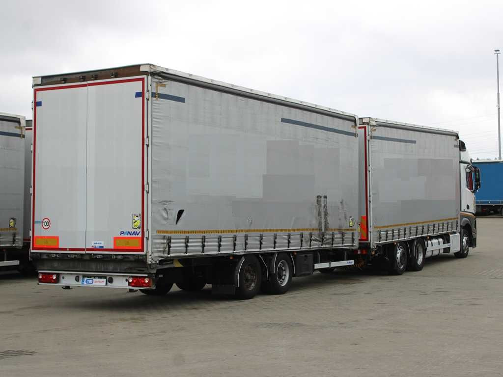 Mercedes-Benz Actros 2542, 6X2, EURO 6 + PANAV TV018M - Curtainsider truck: picture 3 Mercedes-Benz Actros 2542, 6X2, EURO 6 + PANAV TV018M - Curtainsider truck: picture 3
