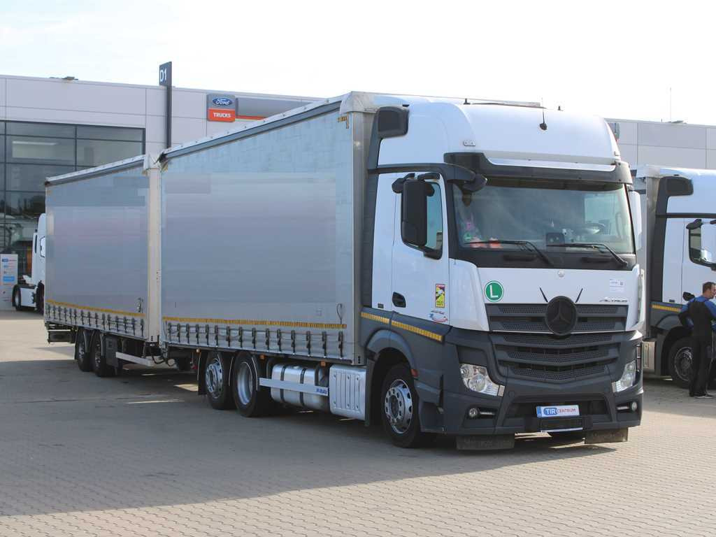 Mercedes-Benz Actros 2542, 6X2, LIFTING AXLE + PANAV TVK18M - Curtainsider truck: picture 3 Mercedes-Benz Actros 2542, 6X2, LIFTING AXLE + PANAV TVK18M - Curtainsider truck: picture 3