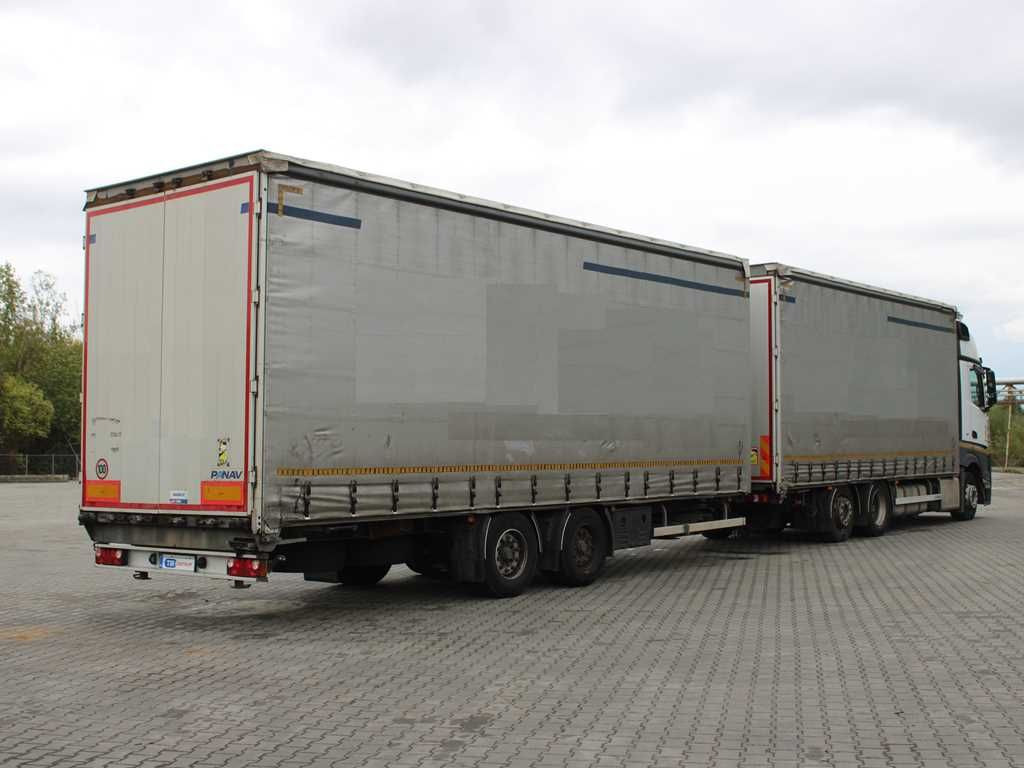 Mercedes-Benz Actros 2542, 6X2, LIFTING AXLE + PANAV TVK18M - Curtainsider truck: picture 3 Mercedes-Benz Actros 2542, 6X2, LIFTING AXLE + PANAV TVK18M - Curtainsider truck: picture 3