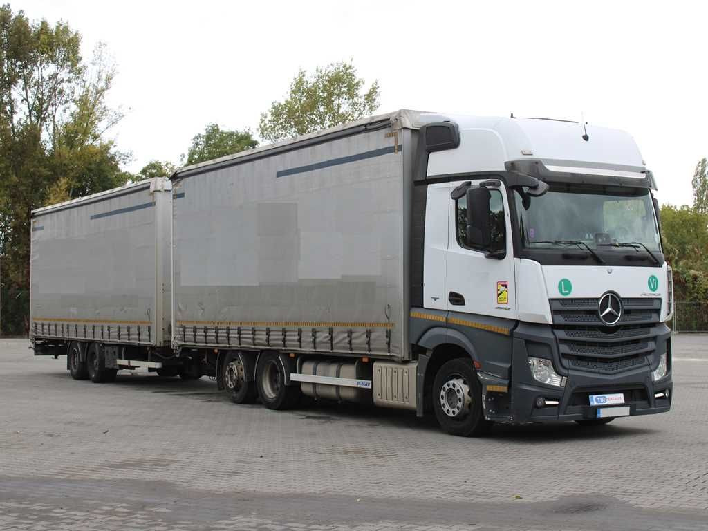 Mercedes-Benz Actros 2542, 6X2, LIFTING AXLE + PANAV TVK18M - Curtainsider truck: picture 2 Mercedes-Benz Actros 2542, 6X2, LIFTING AXLE + PANAV TVK18M - Curtainsider truck: picture 2