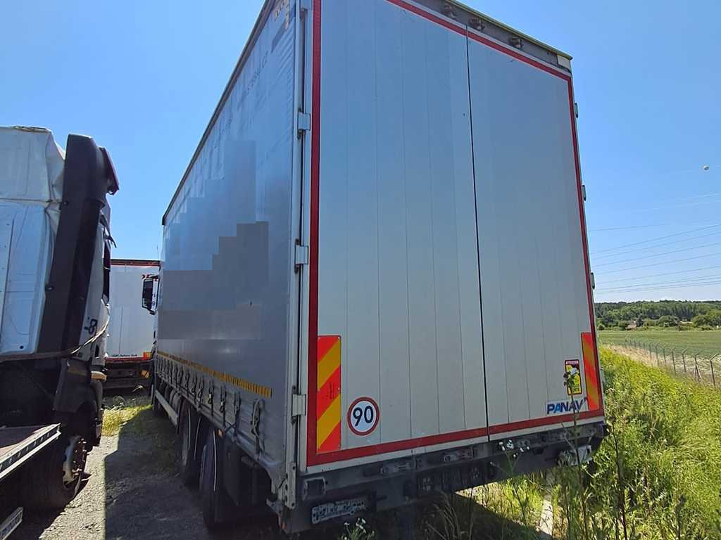 Mercedes-Benz Actros 2542, 6X2 + PANAV TVK18M - Curtainsider truck: picture 3 Mercedes-Benz Actros 2542, 6X2 + PANAV TVK18M - Curtainsider truck: picture 3