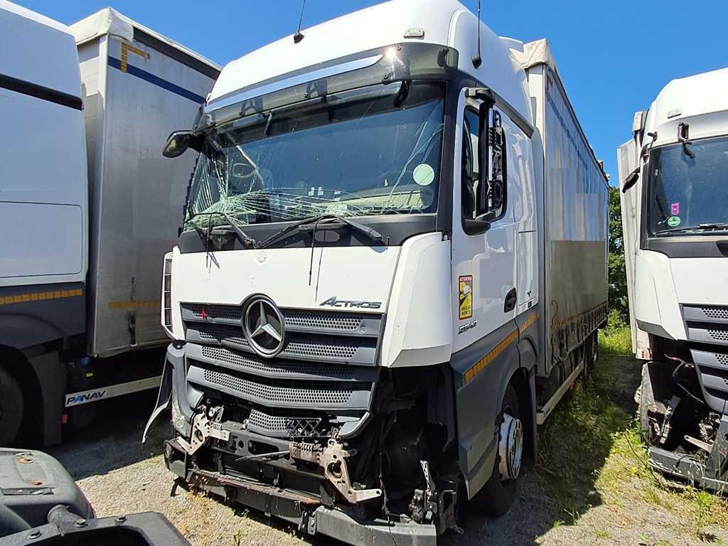 Mercedes-Benz Actros 2542, 6X2 + PANAV TVK18M - Curtainsider truck: picture 1 Mercedes-Benz Actros 2542, 6X2 + PANAV TVK18M - Curtainsider truck: picture 1