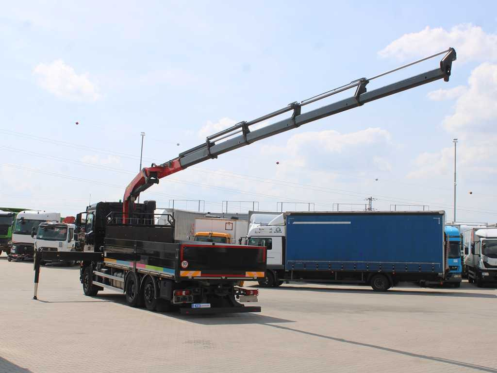 Mercedes-Benz Arocs 2542, 6X2, EURO 6, SIDE PANEL, NAVIGATION, CAMERA, PALFINGER PK 24.001 SLD5 - Dropside/ Flatbed truck, Crane truck: picture 5 Mercedes-Benz Arocs 2542, 6X2, EURO 6, SIDE PANEL, NAVIGATION, CAMERA, PALFINGER PK 24.001 SLD5 - Dropside/ Flatbed truck, Crane truck: picture 5