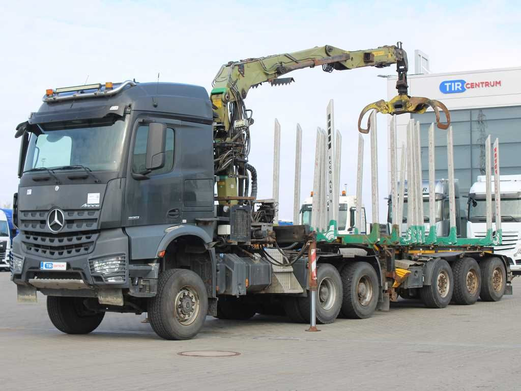 Mercedes-Benz Arocs 3351, 6x6, LOGLIFT ET450 - Timber truck: picture 1 Mercedes-Benz Arocs 3351, 6x6, LOGLIFT ET450 - Timber truck: picture 1