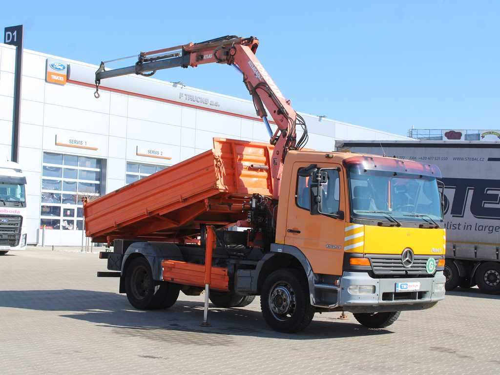Mercedes-Benz Atego 1523, HYDRAULIC ARM ATLAS 60.1, THREE-SIDED - Tipper: picture 3 Mercedes-Benz Atego 1523, HYDRAULIC ARM ATLAS 60.1, THREE-SIDED - Tipper: picture 3