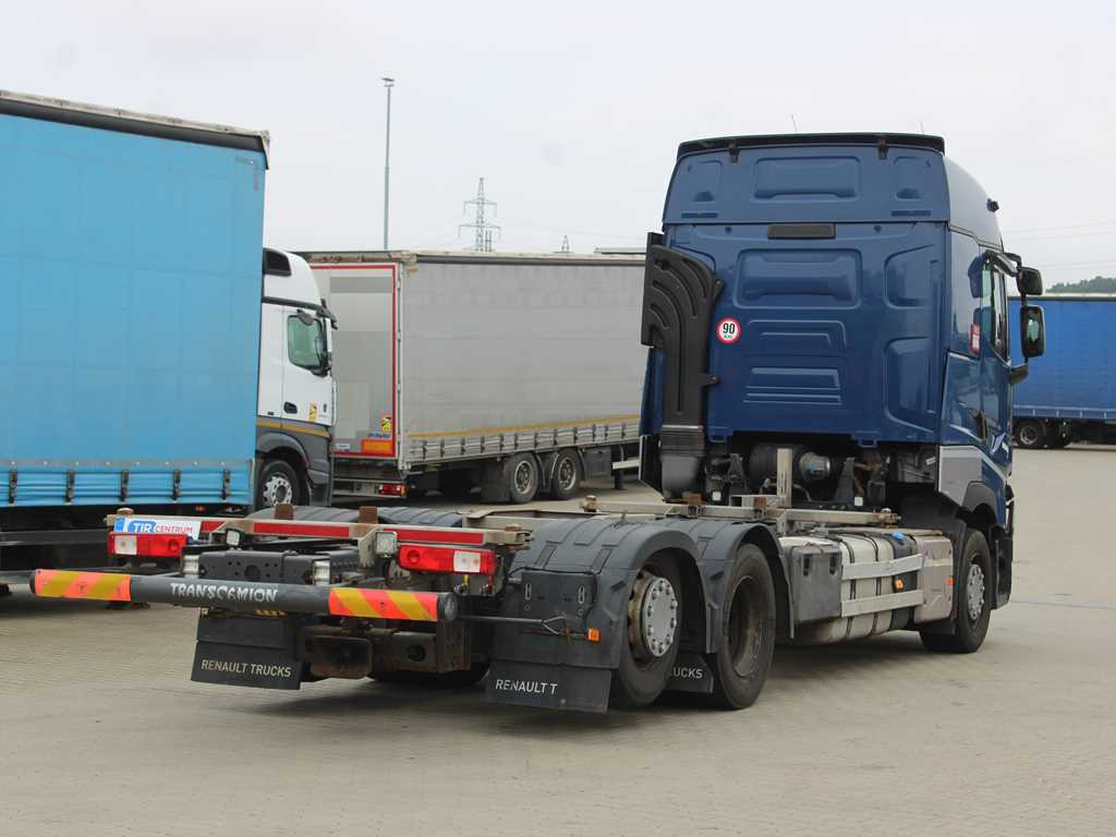 Renault T 480, BDF, EURO 6, AIR SUSPENSION, LIFTING AXLE - Container transporter/ Swap body truck: picture 4 Renault T 480, BDF, EURO 6, AIR SUSPENSION, LIFTING AXLE - Container transporter/ Swap body truck: picture 4
