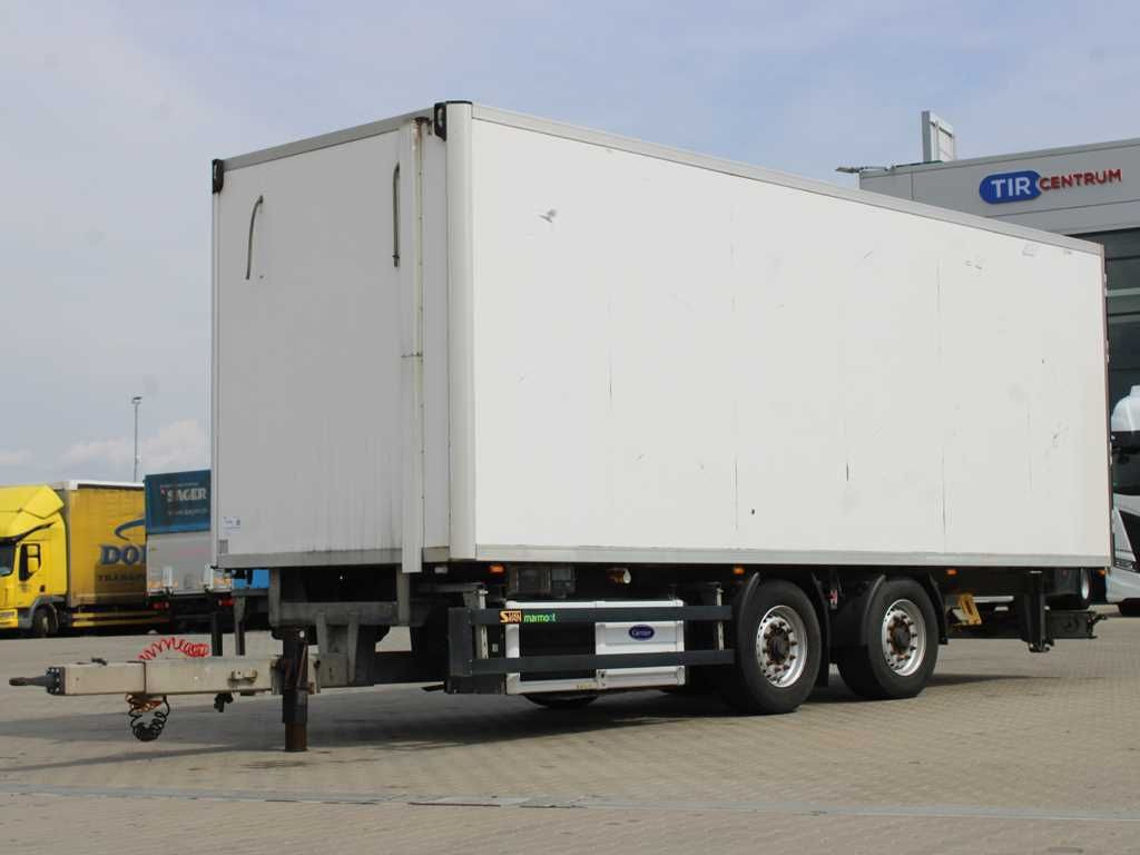 SVAN CHT 202, CARRIER SUPRA 850 U, EL.SOCKET - Closed box trailer: picture 1 SVAN CHT 202, CARRIER SUPRA 850 U, EL.SOCKET - Closed box trailer: picture 1