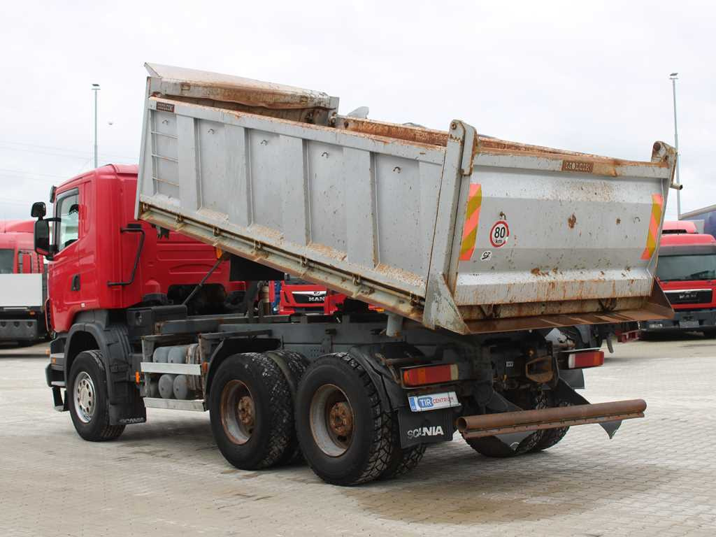 Scania R 420 CB 6X4 , THREE SIDED, EURO 4, RETARDER, 13m³ - Tipper: picture 5 Scania R 420 CB 6X4 , THREE SIDED, EURO 4, RETARDER, 13m³ - Tipper: picture 5