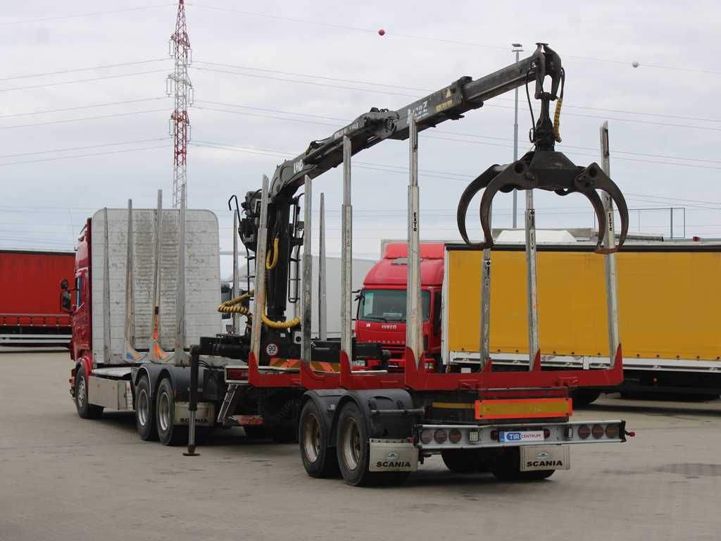 Scania R 480, CRANE LHO L120Z(78), 6X4 - Timber truck, Crane truck: picture 4 Scania R 480, CRANE LHO L120Z(78), 6X4 - Timber truck, Crane truck: picture 4