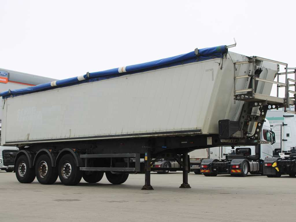 Schmitz SKI 24 SL 10.5, AXLES 9t, 49m³, LIFTING AXLE, ALUMINUM BODY - Tipper semi-trailer: picture 2 Schmitz SKI 24 SL 10.5, AXLES 9t, 49m³, LIFTING AXLE, ALUMINUM BODY - Tipper semi-trailer: picture 2