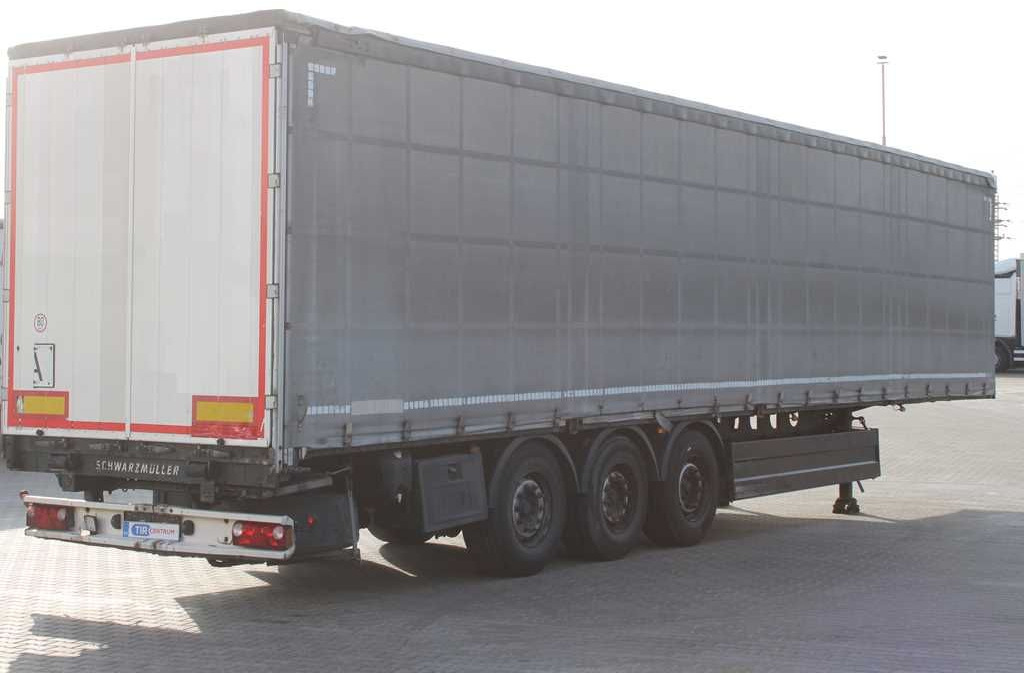 Schwarzmüller S1, LIFTING AXLE, 2X PALLET BASKET - Curtainsider semi-trailer: picture 3 Schwarzmüller S1, LIFTING AXLE, 2X PALLET BASKET - Curtainsider semi-trailer: picture 3