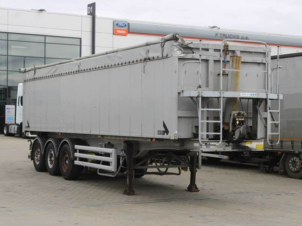 Stas SZ336K, LIFT AXLE, 50m³ - Tipper semi-trailer: picture 3 Stas SZ336K, LIFT AXLE, 50m³ - Tipper semi-trailer: picture 3