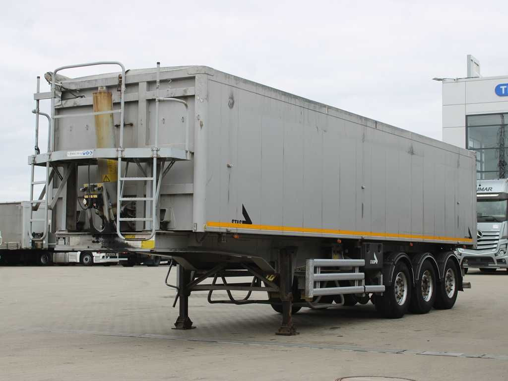Stas SZ336K, LIFTING AXLE, 50m³ - Tipper semi-trailer: picture 1 Stas SZ336K, LIFTING AXLE, 50m³ - Tipper semi-trailer: picture 1