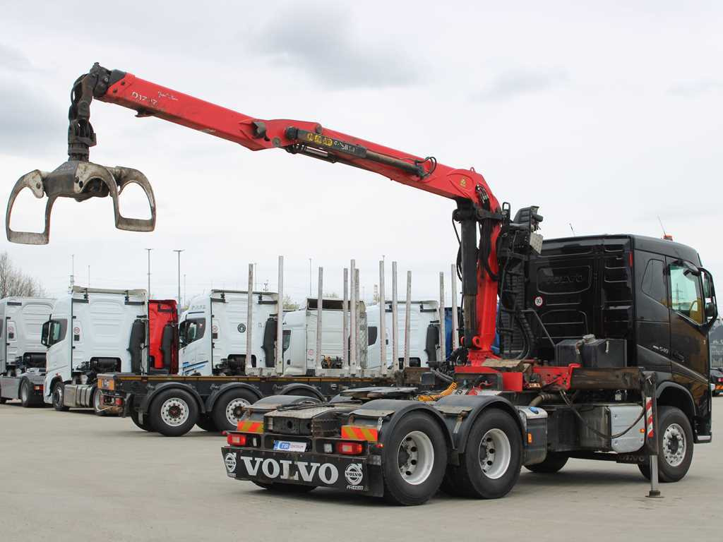 Volvo FH 540, 6X4, VEB+, PALFINGER EPSILON Q170Z96, PNEU 90% - Tractor unit: picture 4 Volvo FH 540, 6X4, VEB+, PALFINGER EPSILON Q170Z96, PNEU 90% - Tractor unit: picture 4