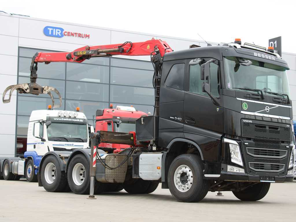 Volvo FH 540, 6X4, VEB+, PALFINGER EPSILON Q170Z96, PNEU 90% - Tractor unit: picture 3 Volvo FH 540, 6X4, VEB+, PALFINGER EPSILON Q170Z96, PNEU 90% - Tractor unit: picture 3