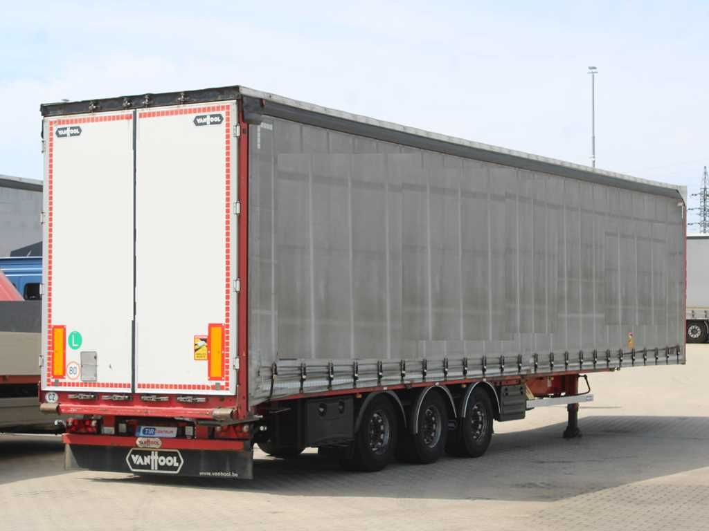 Vanhool 04, LOWDECK, LIFTING ROOF, LIFTING AXLE, SAF - Curtainsider semi-trailer: picture 3 Vanhool 04, LOWDECK, LIFTING ROOF, LIFTING AXLE, SAF - Curtainsider semi-trailer: picture 3