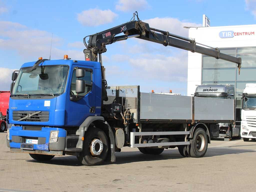 Volvo FE 260, EURO 5, CRANE HIAB 166 E-3 DUO, BEACONS - Crane truck: picture 1 Volvo FE 260, EURO 5, CRANE HIAB 166 E-3 DUO, BEACONS - Crane truck: picture 1