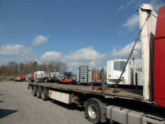 Hangler Plateau-Auflieger, Ausziehbar - Dropside/ Flatbed semi-trailer: picture 1 Hangler Plateau-Auflieger, Ausziehbar - Dropside/ Flatbed semi-trailer: picture 1