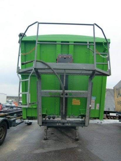 Kempf SKM 39 Alu-Kastenmulde 55m³ Rollplane - Tipper semi-trailer: picture 2 Kempf SKM 39 Alu-Kastenmulde 55m³ Rollplane - Tipper semi-trailer: picture 2