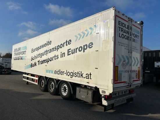 Walking floor semi-trailer Knapen K100/KT01, 10 mm, Liftachse, Rollplane, Funk: picture 7