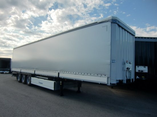 Krone Bordwandplanenauflieger , Einsteckrungen, Liftachse,  SAF-Achsen, - Curtainsider semi-trailer: picture 1 Krone Bordwandplanenauflieger , Einsteckrungen, Liftachse,  SAF-Achsen, - Curtainsider semi-trailer: picture 1