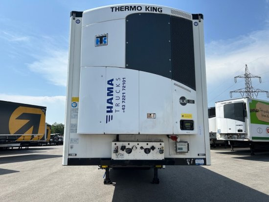 Krone Kühlauflieger, TK SLXi 300, Liftachse, Doppelstock, Blumenbreite - Isothermal semi-trailer: picture 2 Krone Kühlauflieger, TK SLXi 300, Liftachse, Doppelstock, Blumenbreite - Isothermal semi-trailer: picture 2