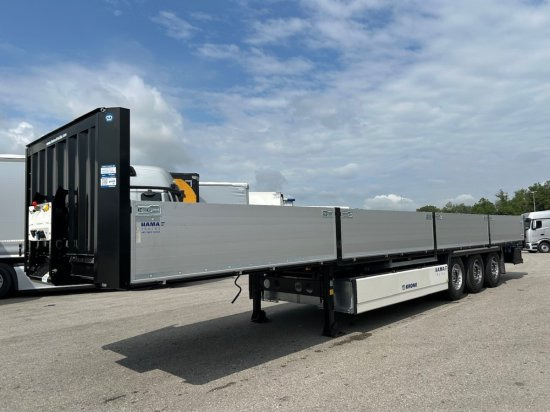 Krone Profi Liner SDP 27 Baustoff Auflieger Neu, 1-A Liftachse, mehrere Einheiten vorhanden - Dropside/ Flatbed semi-trailer: picture 1 Krone Profi Liner SDP 27 Baustoff Auflieger Neu, 1-A Liftachse, mehrere Einheiten vorhanden - Dropside/ Flatbed semi-trailer: picture 1