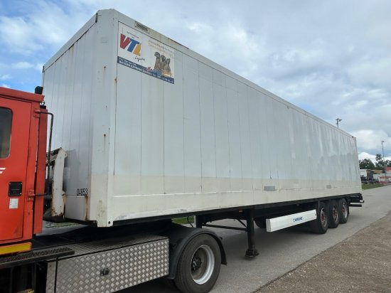 Krone SD-K Kofferauflieger, Liftachse, SAF - Closed box semi-trailer: picture 1 Krone SD-K Kofferauflieger, Liftachse, SAF - Closed box semi-trailer: picture 1