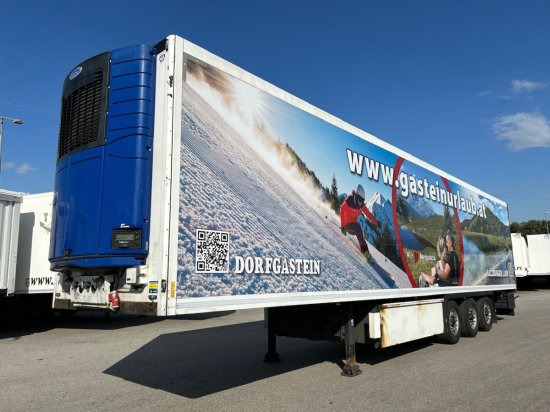 Krone SD Kühler, Doppelstock, Carrier 1550, Palettenkasten, Liftachse - Isothermal semi-trailer: picture 1 Krone SD Kühler, Doppelstock, Carrier 1550, Palettenkasten, Liftachse - Isothermal semi-trailer: picture 1