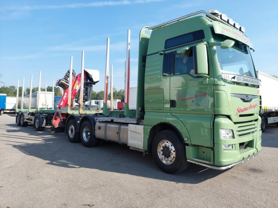 MAN TGX 26.500 6x4x4 Holztransporter, Motor Neu - Timber truck, Crane truck: picture 2 MAN TGX 26.500 6x4x4 Holztransporter, Motor Neu - Timber truck, Crane truck: picture 2