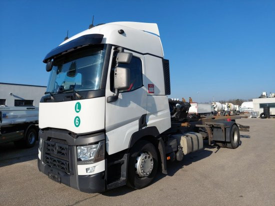 Renault T430 BDF-Wechselfahrgestell, 4x2 LL, EURO6, VEB+ - Container transporter/ Swap body truck: picture 1 Renault T430 BDF-Wechselfahrgestell, 4x2 LL, EURO6, VEB+ - Container transporter/ Swap body truck: picture 1