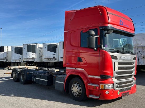 Scania R410 6x2 Topline, BDF, E6, Automatik, Redarter, Standklima, Liftachse - Container transporter/ Swap body truck: picture 3 Scania R410 6x2 Topline, BDF, E6, Automatik, Redarter, Standklima, Liftachse - Container transporter/ Swap body truck: picture 3