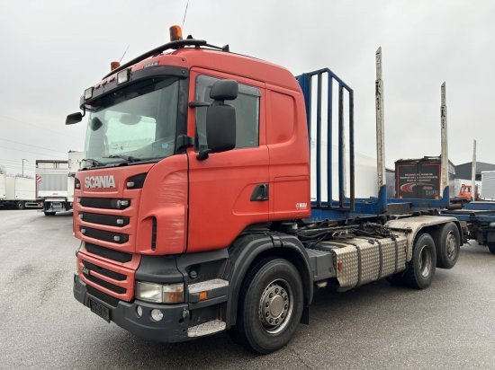 Scania R440 6x2 Abroller, Schalter ,Retarder, E5, lenk,lift Hyva Lift, OHNE AUFBAU - Hook lift truck, Crane truck: picture 3 Scania R440 6x2 Abroller, Schalter ,Retarder, E5, lenk,lift Hyva Lift, OHNE AUFBAU - Hook lift truck, Crane truck: picture 3