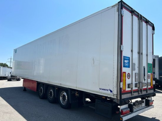 Isothermal semi-trailer Schmitz SCB S3B SKO24, Kühlauflieger, TK SLXe 400,  Liftachse, Fleischbahnen: picture 7