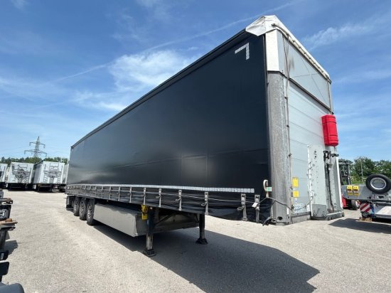 Schmitz SCB S3T, Varios, Liftachse, Edscha-Verdeck, - Curtainsider semi-trailer: picture 1 Schmitz SCB S3T, Varios, Liftachse, Edscha-Verdeck, - Curtainsider semi-trailer: picture 1