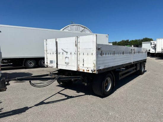 Schwarzmüller Jumbo Baustoffanhänger, BPW-Achsen - Dropside/ Flatbed trailer: picture 1 Schwarzmüller Jumbo Baustoffanhänger, BPW-Achsen - Dropside/ Flatbed trailer: picture 1